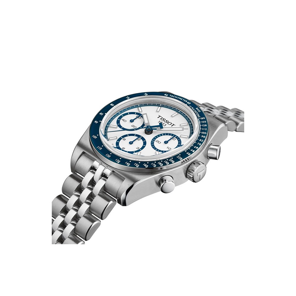 TISSOT T-Sport PR516 Automatic CHronograph Men's Silver Stainless Steel bracelet T1494621101100