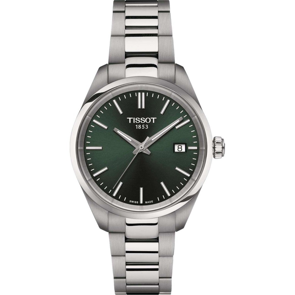 TISSOT T-Classic PR 100 Ρολόι Γυναικείο Ασημί Ανοξείδωτο Ατσάλι μπρασελέ T1502101109100