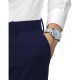 TISSOT T-Classic PR 100 Ρολόι Ανδρικό Ασημί Ανοξείδωτο Ατσάλι μπρασελέ T1504101135100