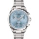 TISSOT T-Sport PR 100 CHRONOGRAPH Ρολόι Ανδρικό Ασημί Ανοξείδωτο Ατσάλι μπρασελέ T1504171135100
