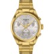 TISSOT T-Sport PR 100 Chronograph Ρολόι Ανδρικό Επιχρυσωμένο Ανοξείδωτο Ατσάλι μπρασελέ T1504173303100