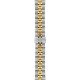 TISSOT T-Classic Ballade Ρολόι Ασημί/Χρυσό Ανοξείδωτο Ατσάλι μπρασελέ T1562102203100
