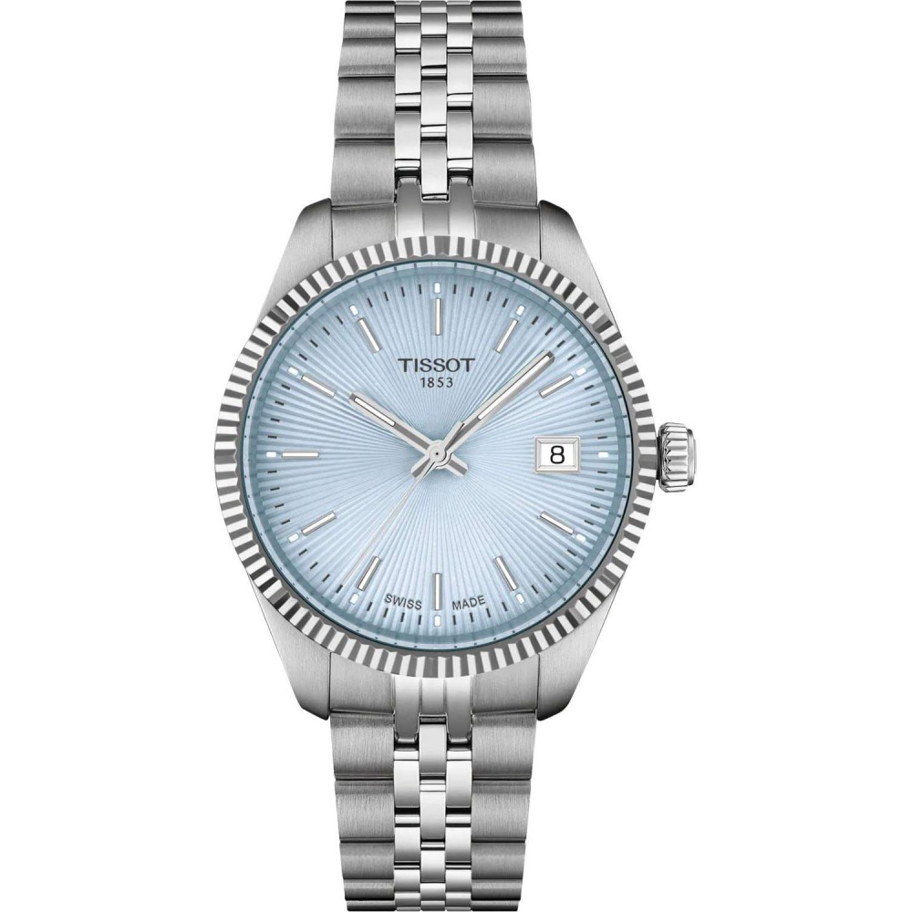 TISSOT T-Classic Ballade Ρολόι Γυναικείο Ασημί Ανοξείδωτο Ατσάλι μπρασελέ T1562101135100