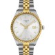 TISSOT T-Classic Ballade Ρολόι Ανδρικό Ασημί/Επιχρυσωμένο Ανοξείδωτο Ατσάλι μπρασελέ T1564102203100
