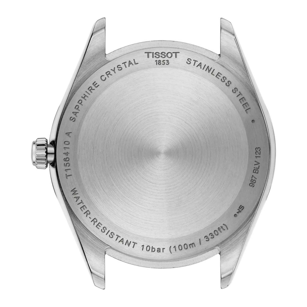 TISSOT T-Classic Ballade Ρολόι Ανδρικό Ασημί/Επιχρυσωμένο Ανοξείδωτο Ατσάλι μπρασελέ T1564102203100