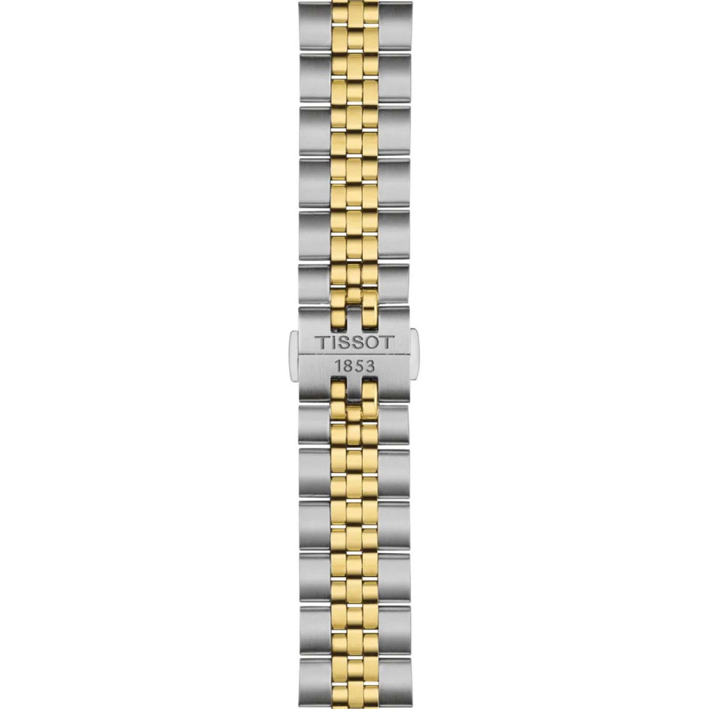 TISSOT T-Classic Ballade Ρολόι Ανδρικό Ασημί/Επιχρυσωμένο Ανοξείδωτο Ατσάλι μπρασελέ T1564102203100