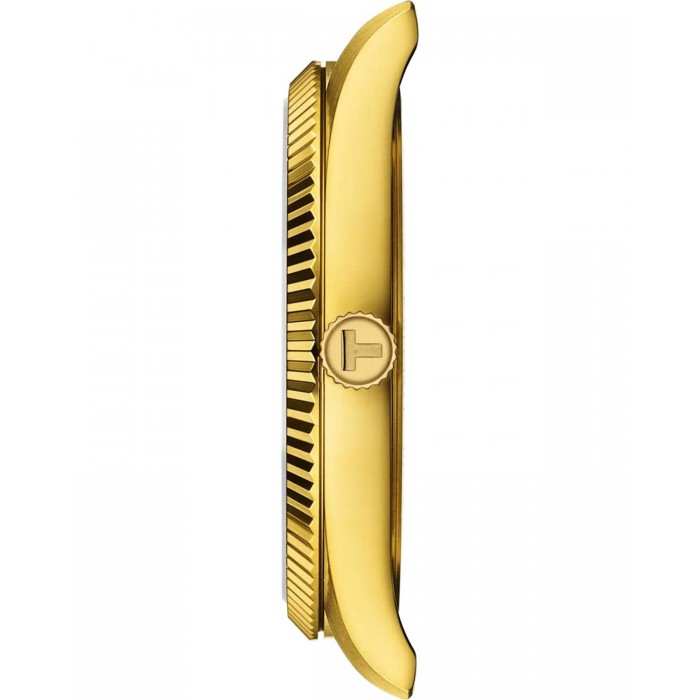 TISSOT T-Classic Ballade Ρολόι Ανδρικό Επιχρυσωμένο Ανοξείδωτο Ατσάλι μπρασελέ T1564103305100