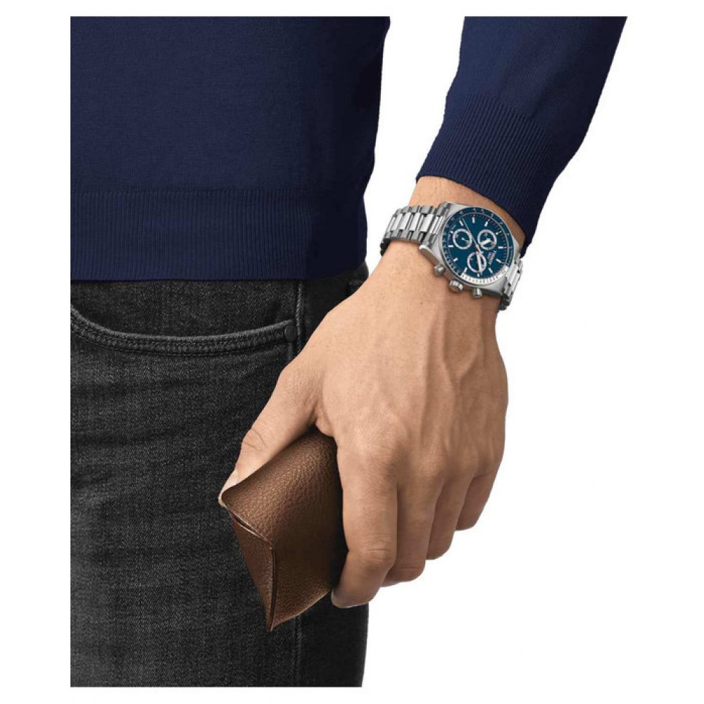 TISSOT T-Sport PR516 Chrono Ρολόι Ανδρικό Ασημί Ανοξείδωτο Ατσάλι μπρασελέ T1494171104100 TISSOT T-Sport PR516 Chrono Ρολόι Ανδρικό Ασημί Ανοξείδωτο Ατσάλι μπρασελέ T1494171104100