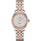 TISSOT T-Classic Le Locle Automatic Ρολόι Γυναικείο Ασημί/Ροζ Επιχρυσωμένο Ανοξείδωτο Ατσάλι μπρασελέ T0062072203600