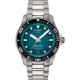 TISSOT T-Sport Seastar 1000 Powermatic 80 Ρολόι Ασημί Ανοξείδωτο Ατσάλι μπρασελέ T1208071109100