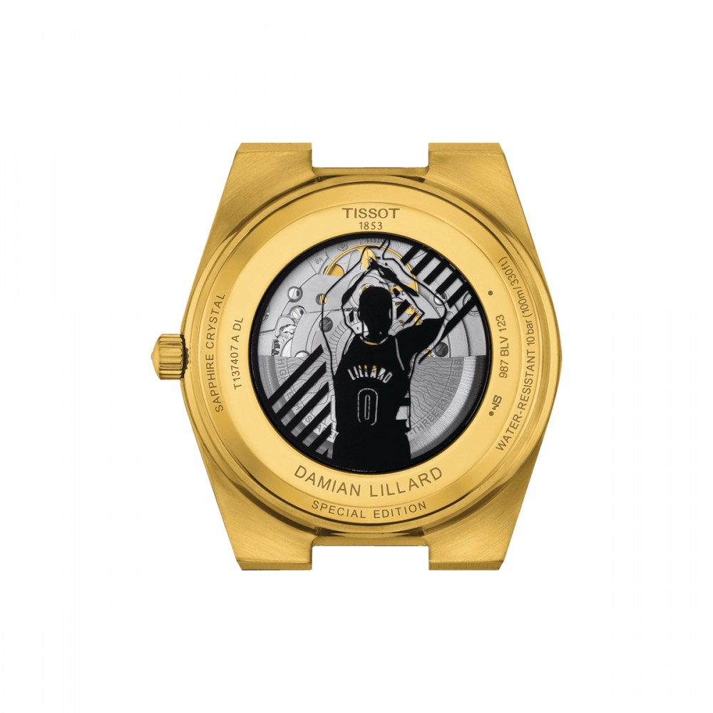 TISSOT PRX POWERMATIC 80 DAMIAN LILLARD SPECIAL EDITION T1374073305100