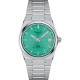 TISSOT T-Classic PRX Powermatic 80 35mm Ρολόι Ασημί Ανοξείδωτο Ατσάλι μπρασελέ T1372071109101