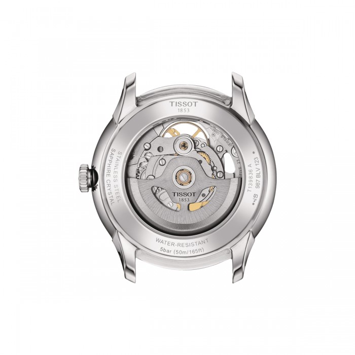 TISSOT CHEMIN DES TOURELLES SQUELETTE Αυτόματο Ρολόι Ασημί Ανοξείδωτο Ατσάλι μπρασελέ T1398361104800 TISSOT CHEMIN DES TOURELLES SQUELETTE Αυτόματο Ρολόι Ασημί Ανοξείδωτο Ατσάλι μπρασελέ T1398361104800