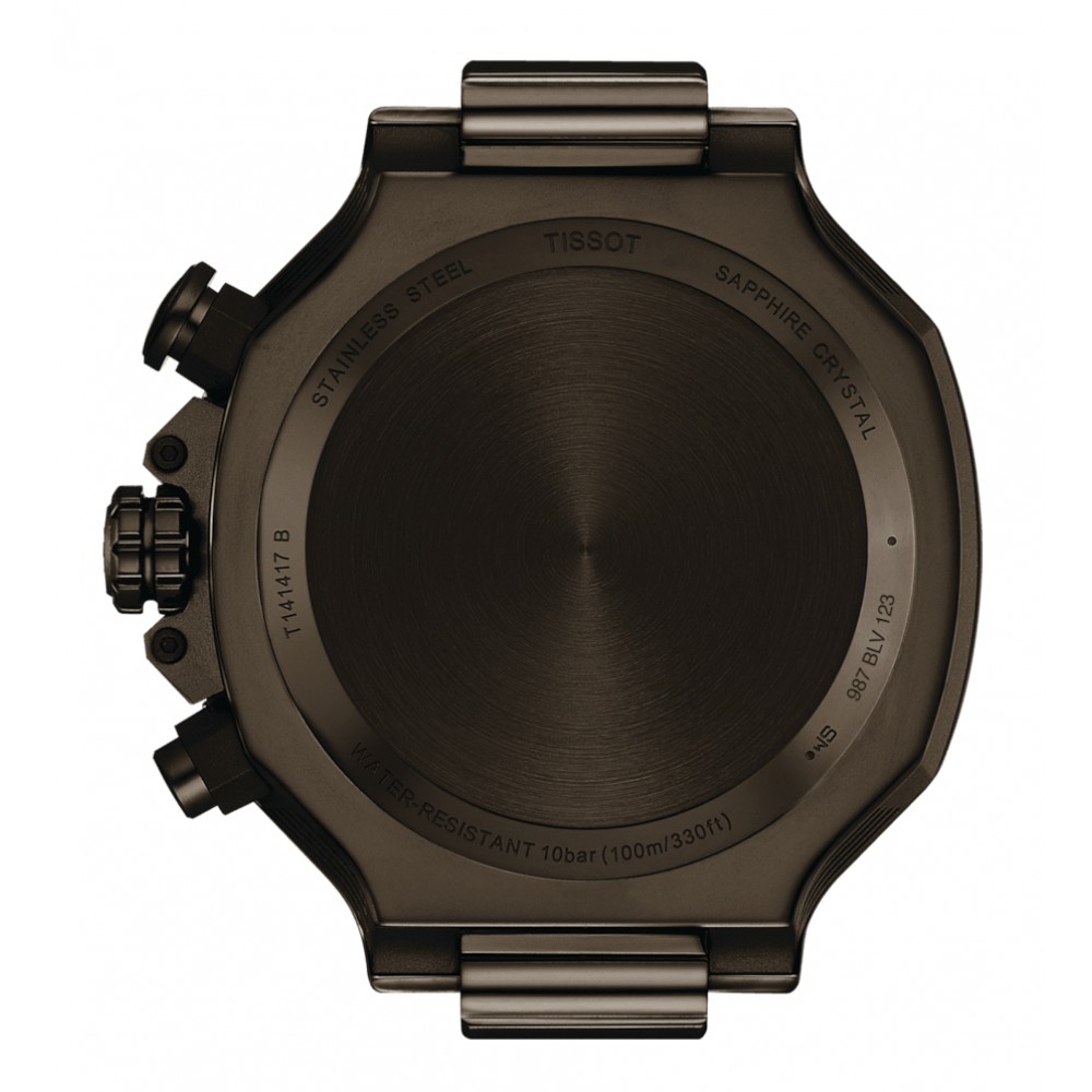 TISSOT T-Sport T-Race Chronograph Ρολόι Ανδρικό Χακί Καουτσούκ λουράκι T1414173706102