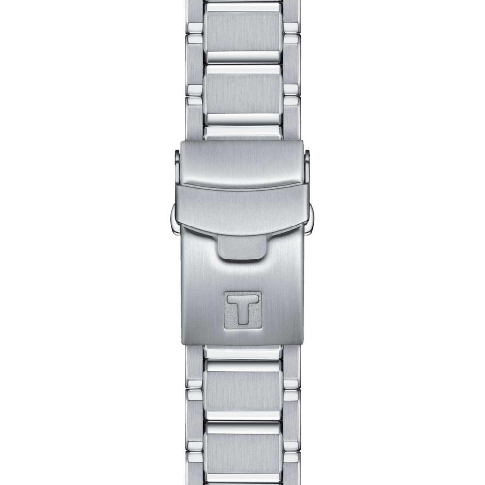 TISSOT T-Race Chronograph Ρολόι Ανδρικό Ασημί Ανοξείδωτο Ατσάλι μπρασελέ T1414171103100