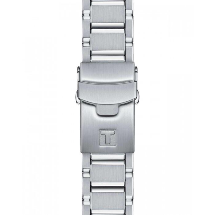 TISSOT T-Race Chronograph Ρολόι Ανδρικό Ασημί Ανοξείδωτο Ατσάλι μπρασελέ T1414171105101
