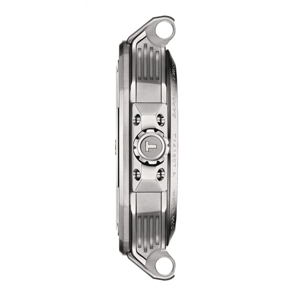 TISSOT T-Sport T-Race Powermatic 80 Ρολόι Ανδρικό Μαύρο Καουτσούκ λουράκι T1418071705100