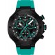 TISSOT T-Sport T-Race Chronograph Ρολόι Ανδρικό Πράσινο Καουτσούκ λουράκι T1414173705101
