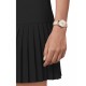 TISSOT T-Classic PR 100 Ρολόι Γυναικείο Μπεζ Δερμάτινο λουράκι T1502102611100