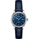 TISSOT T-Classic Le Locle Diamonds Automatic Ρολόι Γυναικείο Μπλε Δερμάτινο Λούρακι T0062071604600