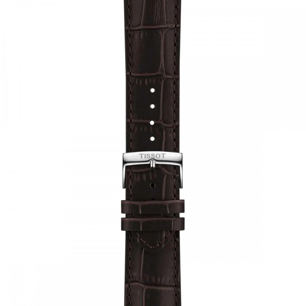 TISSOT T-Sport Chrono L 42mm Ρολόι Ανδρικό Καφέ Δερμάτινο Λουράκι T1164171604200