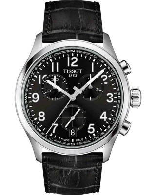 TISSOT T-Sport Chrono L 42mm Ρολόι Ανδρικό Καφέ Δερμάτινο Λουράκι T1164171605200