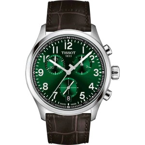 TISSOT T-Sport Chrono L 42mm Ρολόι Ανδρικό Καφέ Δερμάτινο Λουράκι T1164171609200