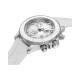 TISSOT T-Sport Seastar 1000 Χρονογράφος Ρολόι Unisex Λευκό Λουράκι Σιλικόνης T1202171701100