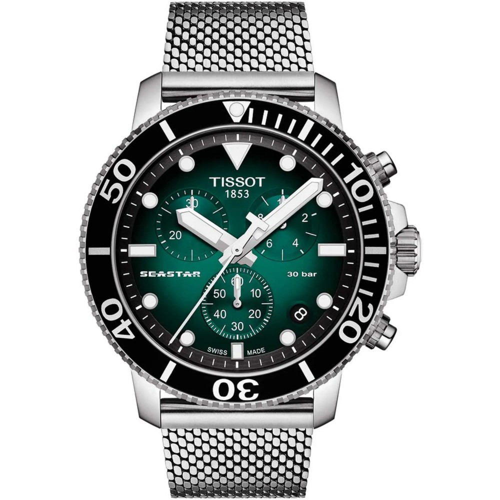 TISSOT T-Sport Seastar 1000 Ρολόι Ανδρικό Ασημί Ανοξείδωτο Ατσάλι μπρασελέ T1204171109100 TISSOT T-Sport Seastar 1000 Ρολόι Ανδρικό Ασημί Ανοξείδωτο Ατσάλι μπρασελέ T1204171109100