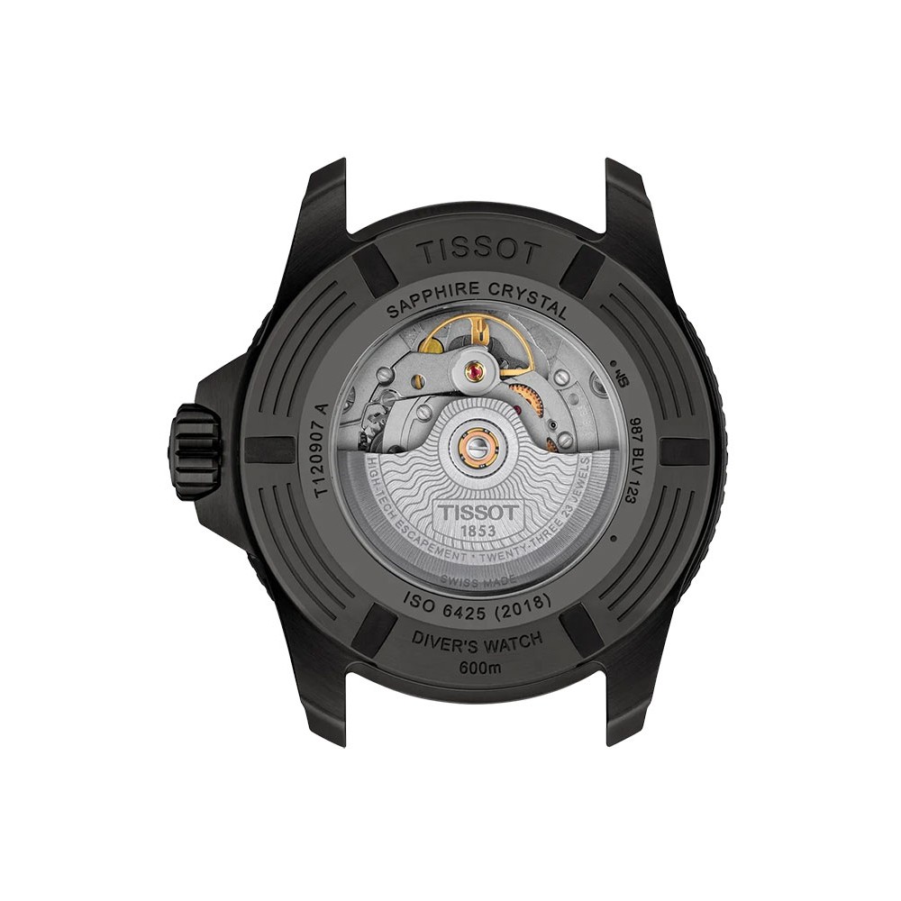 TISSOT Seastar 2000 Professional Powermatic 80 Ρολόι Μπλε Λουράκι Σιλικόνης T1209073704100 TISSOT Seastar 2000 Professional Powermatic 80 Ρολόι Μπλε Λουράκι Σιλικόνης T1209073704100