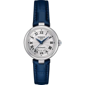 TISSOT T-Lady Bellissima Automatic Lady Ρολόι Γυναικείο Μαύρο Δερμάτινο Λουράκι T1262071601300