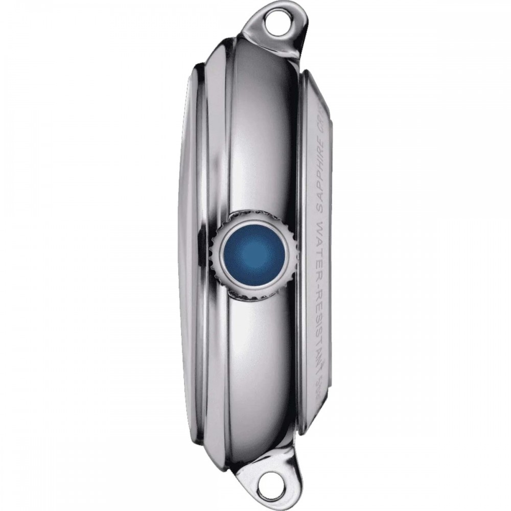 TISSOT T-Lady Bellissima Automatic Lady Ρολόι Γυναικείο Μαύρο Δερμάτινο Λουράκι T1262071601300