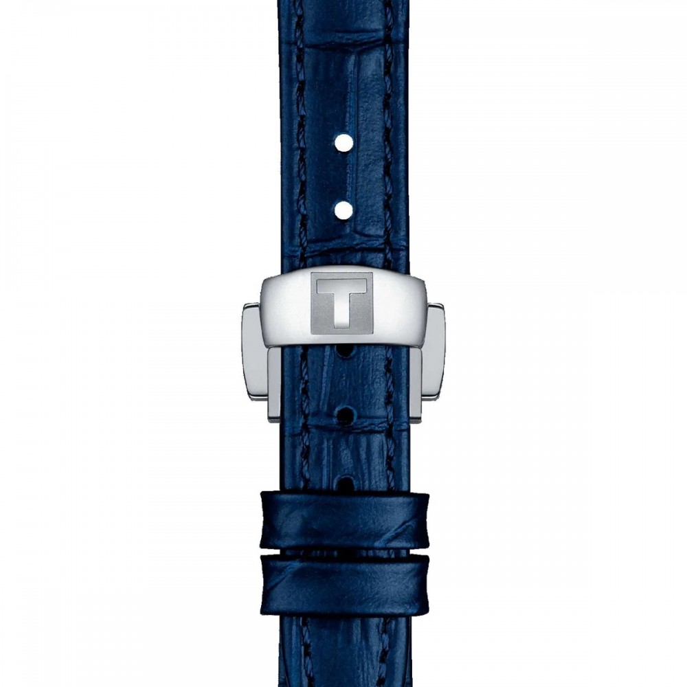 TISSOT T-Lady Bellissima Automatic Lady Ρολόι Γυναικείο Μαύρο Δερμάτινο Λουράκι T1262071601300