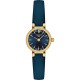 TISSOT T-Lady Lovely Round  Ρολόι Γυναικείο Μπλε Δερμάτινο Λουράκι T1400093604100