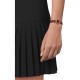 TISSOT T-Lady Lovely Round  Ρολόι Γυναικείο Μπορντό Δερμάτινο Λουράκι T1400093637100