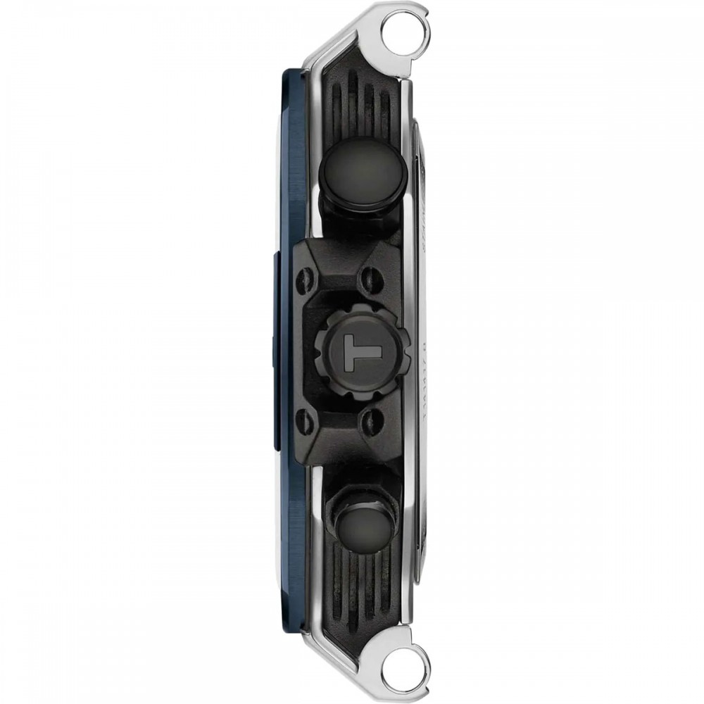 TISSOT T-Sport T-Race Chronograph Ρολόι Ανδρικό Μπλε Καουτσούκ λουράκι T1414172704100