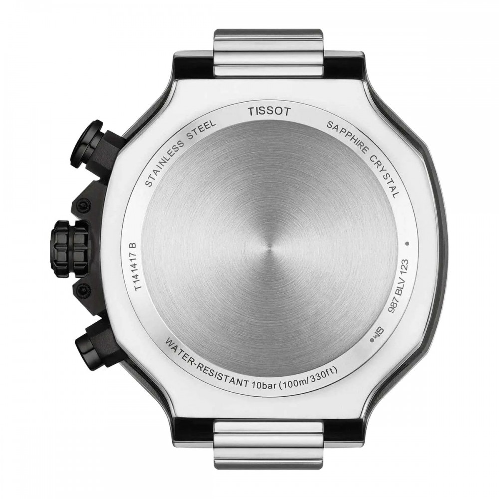 TISSOT T-Sport T-Race Chronograph Ρολόι Ανδρικό Μπλε Καουτσούκ λουράκι T1414172704100