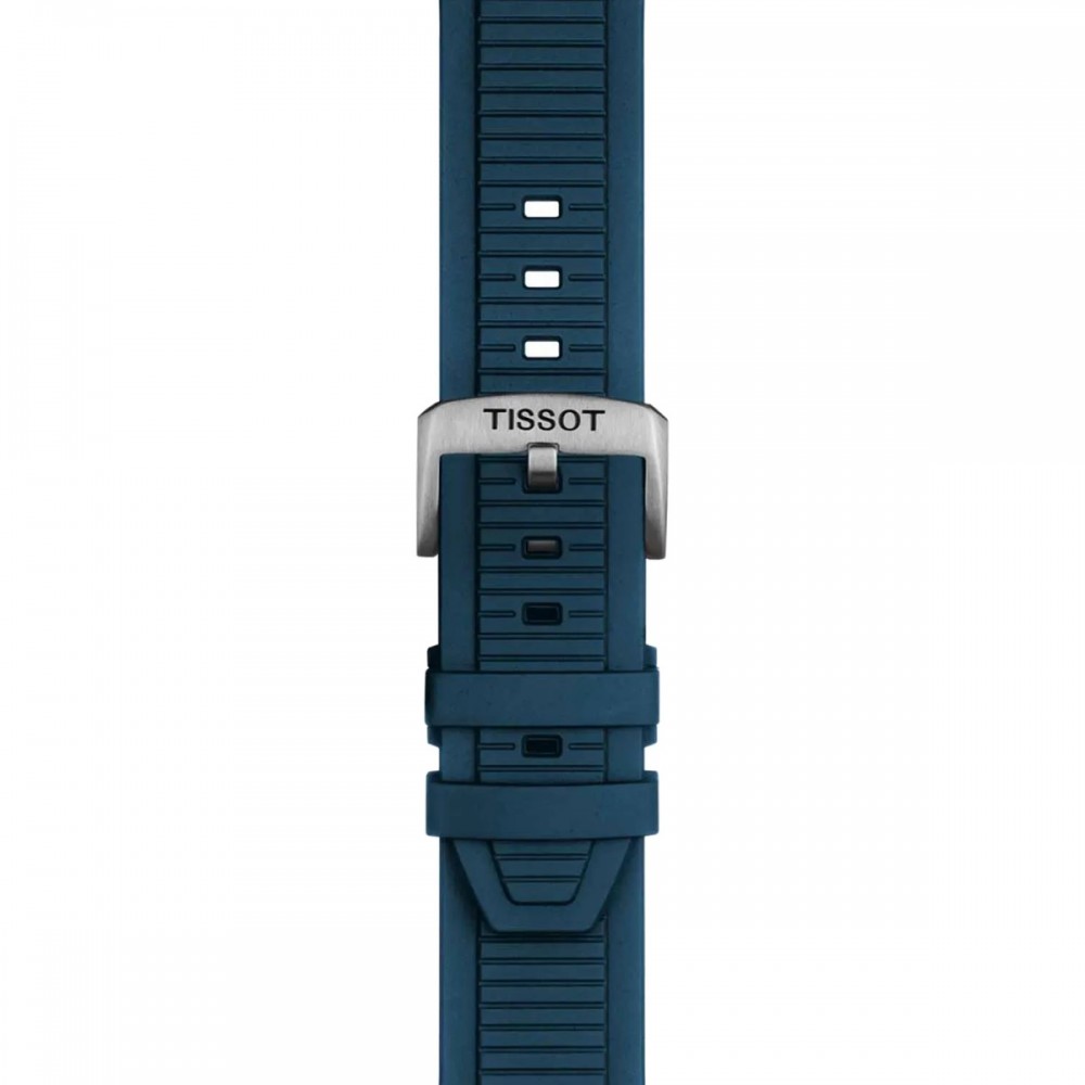 TISSOT T-Sport T-Race Chronograph Ρολόι Ανδρικό Μπλε Καουτσούκ λουράκι T1414172704100