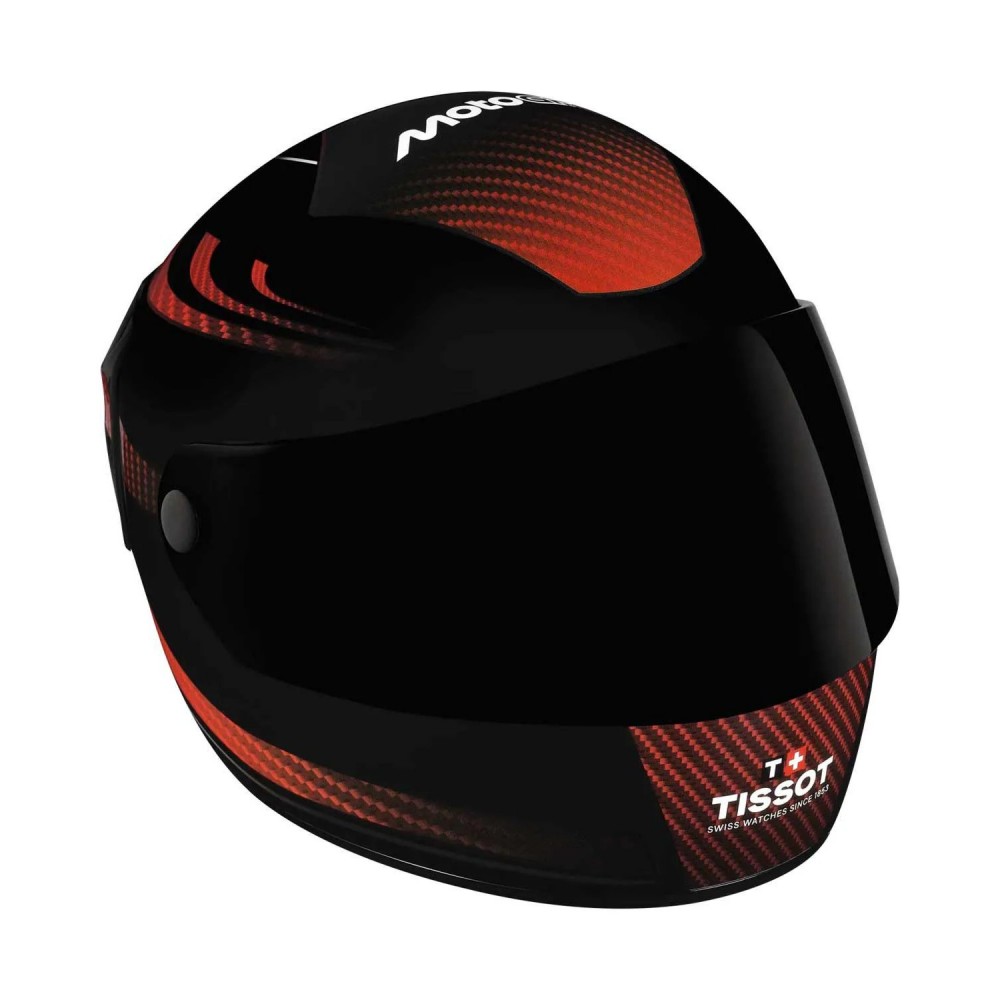TISSOT T-Race MotoGP 2026 Limited Edition Χρονογράφος Ρολόι Ανδρικό Μαύρο Καουτσούκ λουράκι T1414173742200
