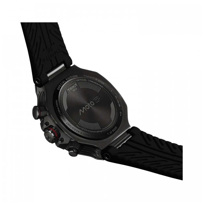 TISSOT T-Race MotoGP 2026 Limited Edition Χρονογράφος Ρολόι Ανδρικό Μαύρο Καουτσούκ λουράκι T1414173742200 TISSOT T-Race MotoGP 2026 Limited Edition Χρονογράφος Ρολόι Ανδρικό Μαύρο Καουτσούκ λουράκι T1414173742200