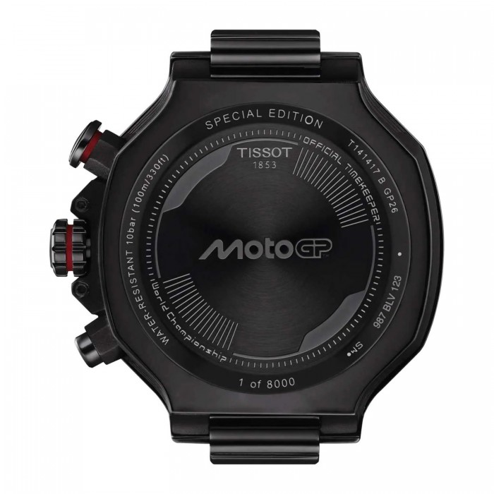 TISSOT T-Race MotoGP 2026 Limited Edition Χρονογράφος Ρολόι Ανδρικό Μαύρο Καουτσούκ λουράκι T1414173742200 TISSOT T-Race MotoGP 2026 Limited Edition Χρονογράφος Ρολόι Ανδρικό Μαύρο Καουτσούκ λουράκι T1414173742200