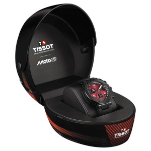 TISSOT T-Race MotoGP 2026 Limited Edition Χρονογράφος Ρολόι Ανδρικό Μαύρο Καουτσούκ λουράκι T1414173742200