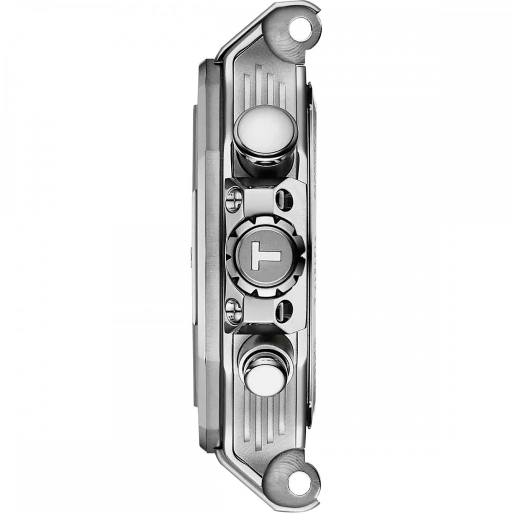 TISSOT T-Sport T-Race Χρονογράφος Ρολόι Γυναικείο Μαύρο Καουτσούκ λουράκι T1418171705100