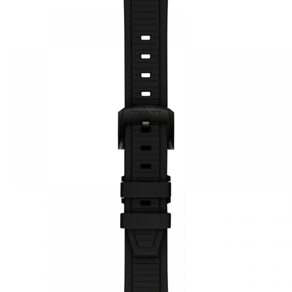 TISSOT T-Sport T-Race Χρονογράφος Ρολόι Ανδρικό Μαύρο Καουτσούκ λουράκι T1418173705100