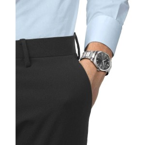 TISSOT T-Classic PR 100 Ρολόι Ανδρικό Ασημί Ανοξείδωτο Ατσάλι μπρασελέ T1504101108100 TISSOT T-Classic PR 100 Ρολόι Ανδρικό Ασημί Ανοξείδωτο Ατσάλι μπρασελέ T1504101108100