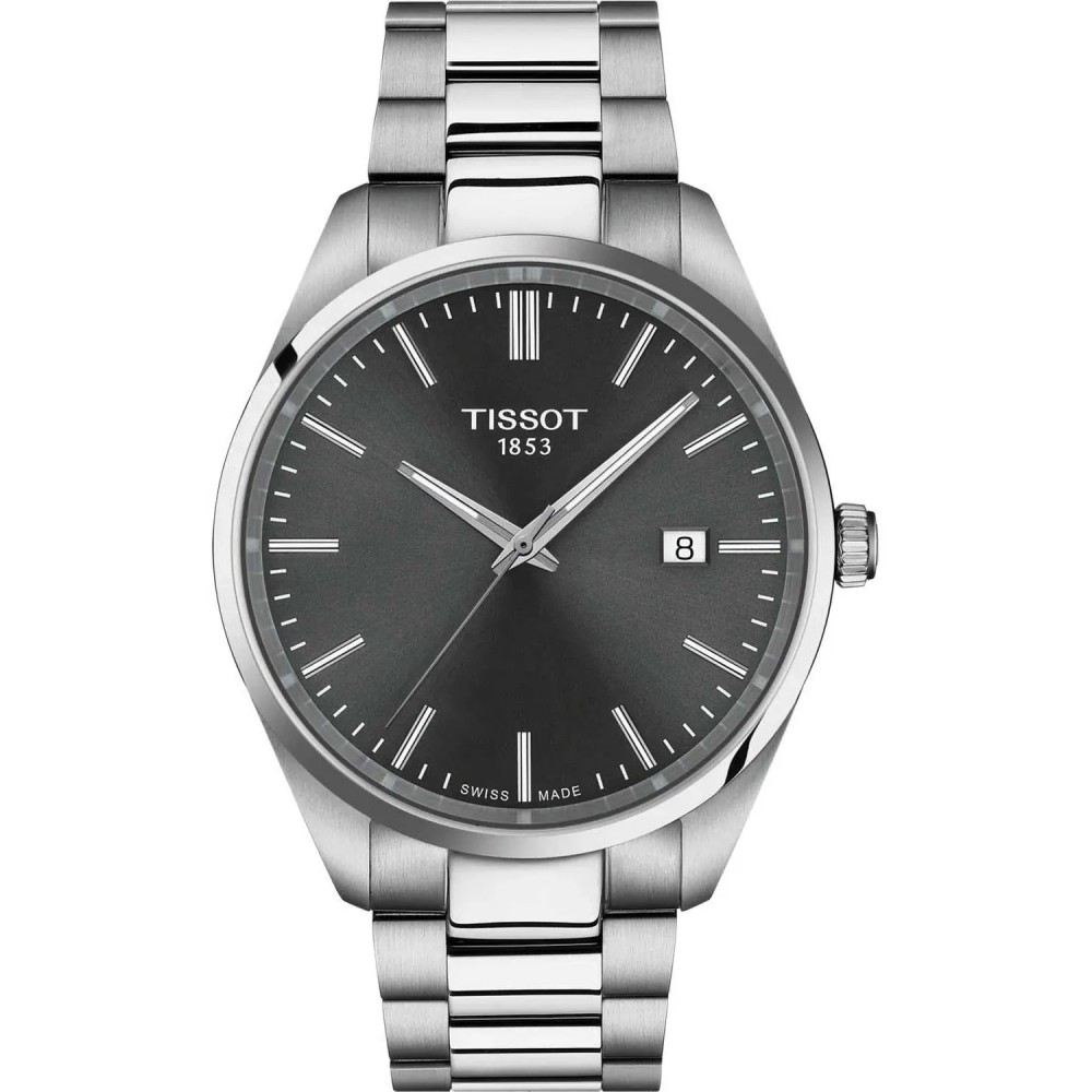 TISSOT T-Classic PR 100 Ρολόι Ανδρικό Ασημί Ανοξείδωτο Ατσάλι μπρασελέ T1504101108100 TISSOT T-Classic PR 100 Ρολόι Ανδρικό Ασημί Ανοξείδωτο Ατσάλι μπρασελέ T1504101108100