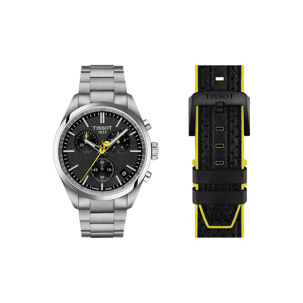 TISSOT T-Sport PR 100 Tour De France Ρολόι Ανδρικό Ασημί Ανοξείδωτο Ατσάλι μπρασελέ T1504171105100 TISSOT T-Sport PR 100 Tour De France Ρολόι Ανδρικό Ασημί Ανοξείδωτο Ατσάλι μπρασελέ T1504171105100