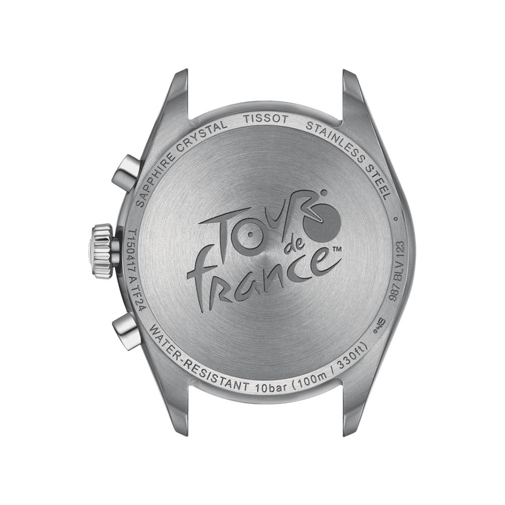 TISSOT T-Sport PR 100 Tour De France Ρολόι Ανδρικό Ασημί Ανοξείδωτο Ατσάλι μπρασελέ T1504171105100 TISSOT T-Sport PR 100 Tour De France Ρολόι Ανδρικό Ασημί Ανοξείδωτο Ατσάλι μπρασελέ T1504171105100