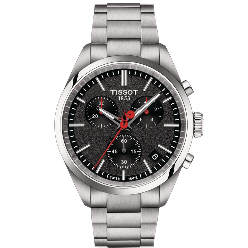 TISSOT T-Sport PR 100 Vuelta Ρολόι Ανδρικό Ασημί Ανοξείδωτο Ατσάλι μπρασελέ T1504171105101 TISSOT T-Sport PR 100 Vuelta Ρολόι Ανδρικό Ασημί Ανοξείδωτο Ατσάλι μπρασελέ T1504171105101