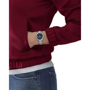 TISSOT T-Classic Ballade Ρολόι Γυναικείο Ασημί Ανοξείδωτο Ατσάλι μπρασελέ T1562101104100